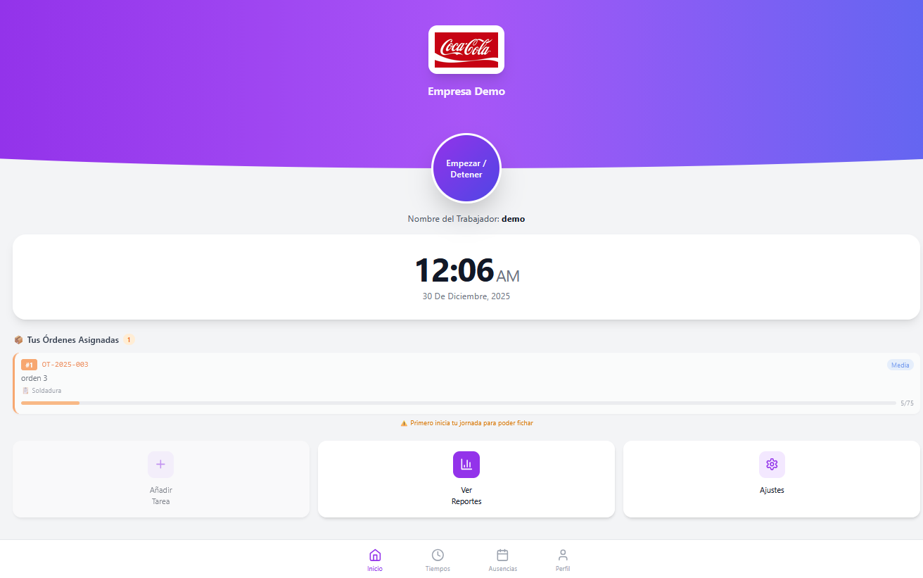 Portal individual del trabajador en Induly
